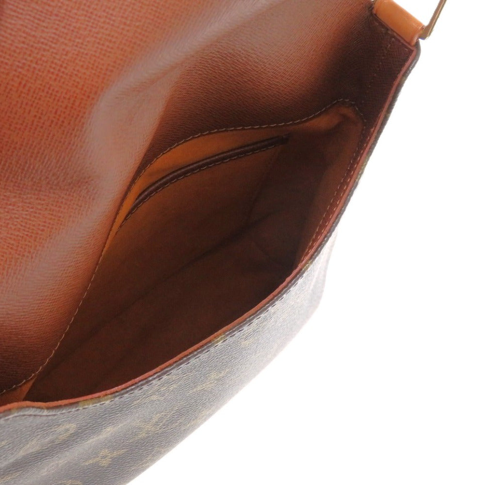 LOUIS VUITTON Shoulder Bag Monogram canvas Brown Long strap Monogram Musette Salsa Women