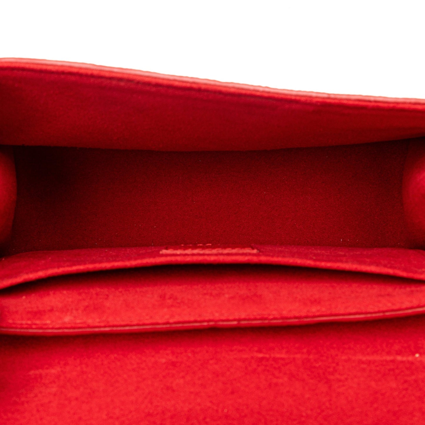 Red Louis Vuitton Monogram Empreinte Saint Sulpice BB Crossbody Bag