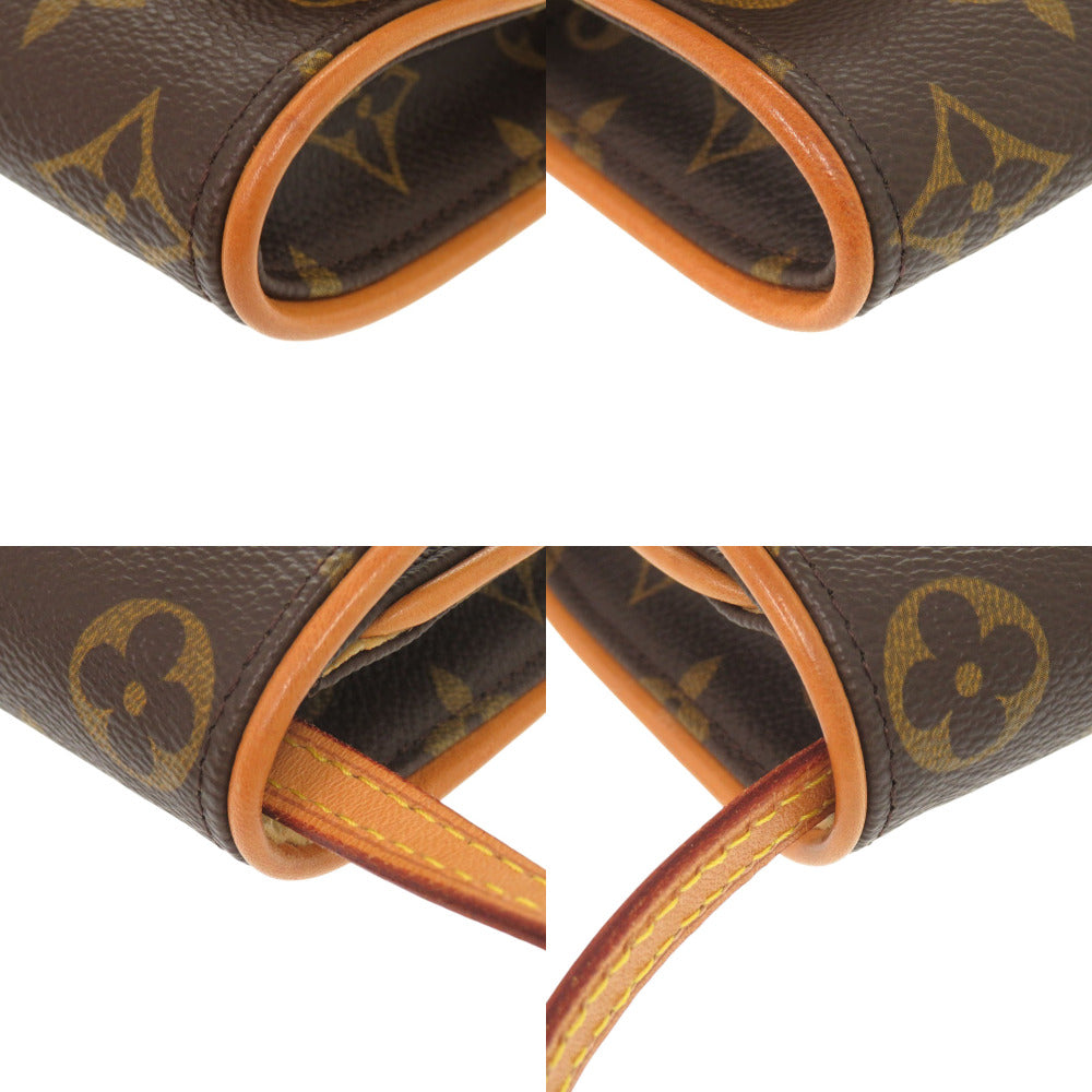 LOUIS VUITTON Shoulder Bag Monogram canvas Brown Monogram Pochette Twin PM Women