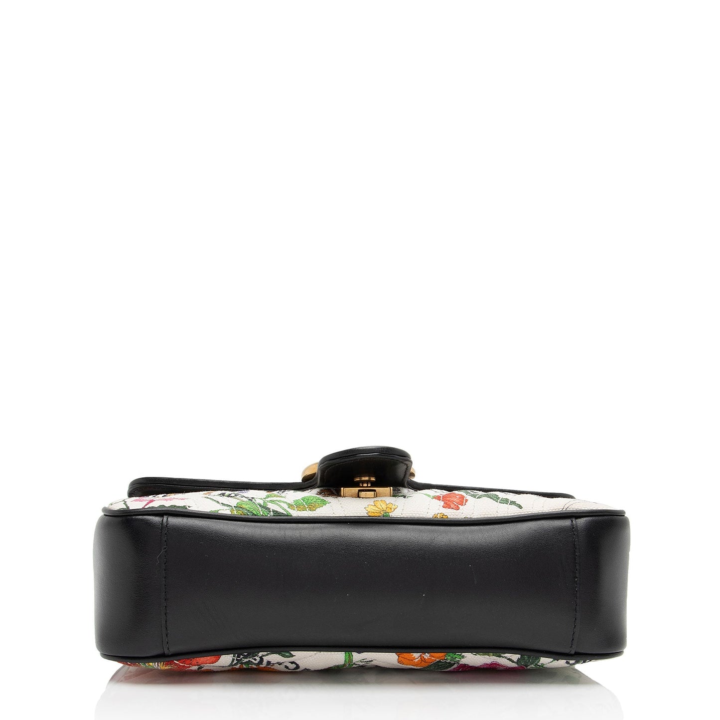 Gucci x Luxury Balenciaga Trending 2026 Canvas Flora GG Marmont The Hacker Project Small Flap Shoulder Bag