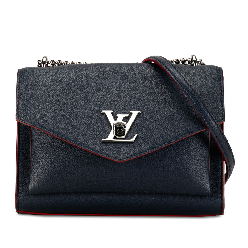 Louis Vuitton LockMyBB Handbag Chain Shoulder Bags M53196 Marine Rouge Green Car Hairdresser Louis Vuitton