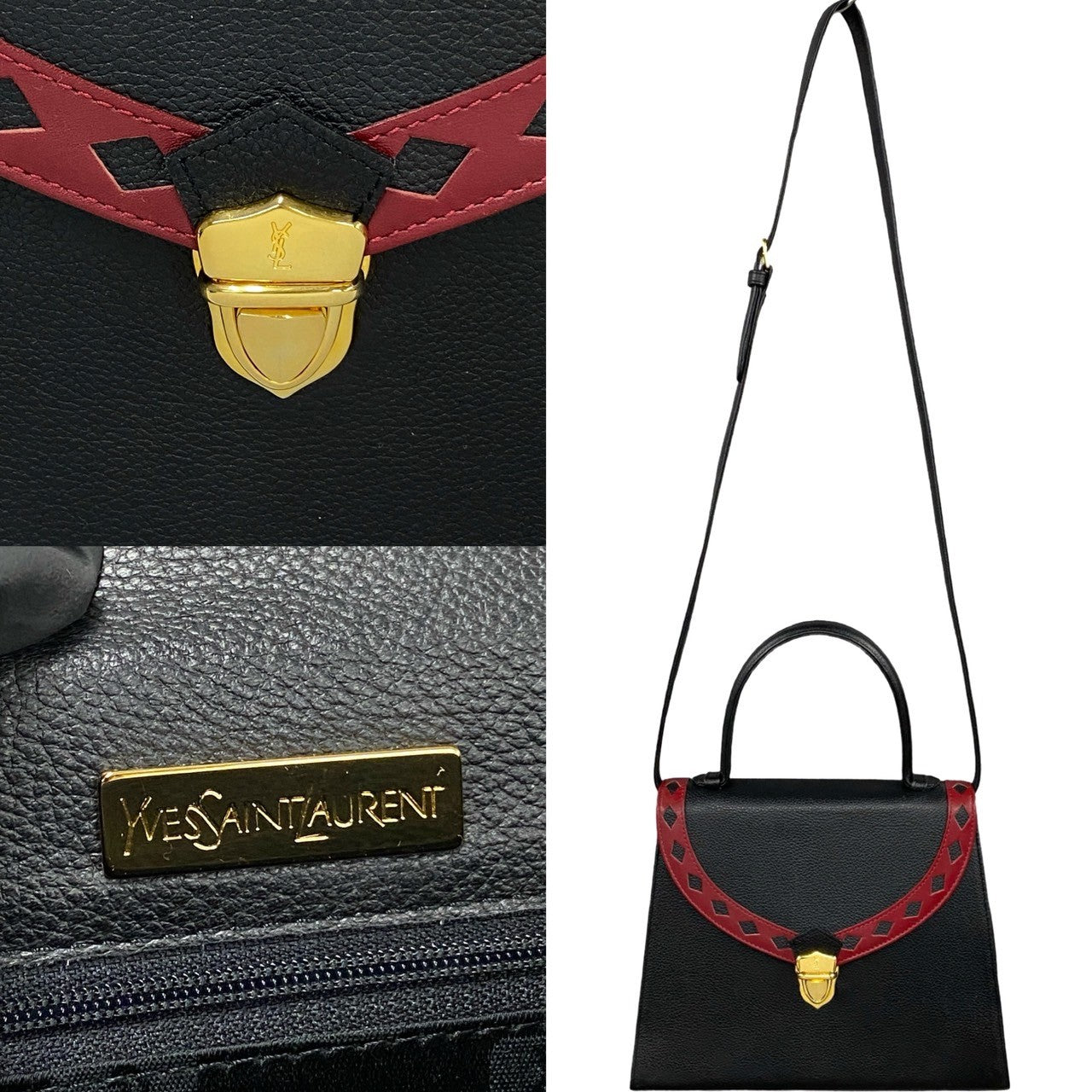 Saint Laurent Leather 2way Handbag