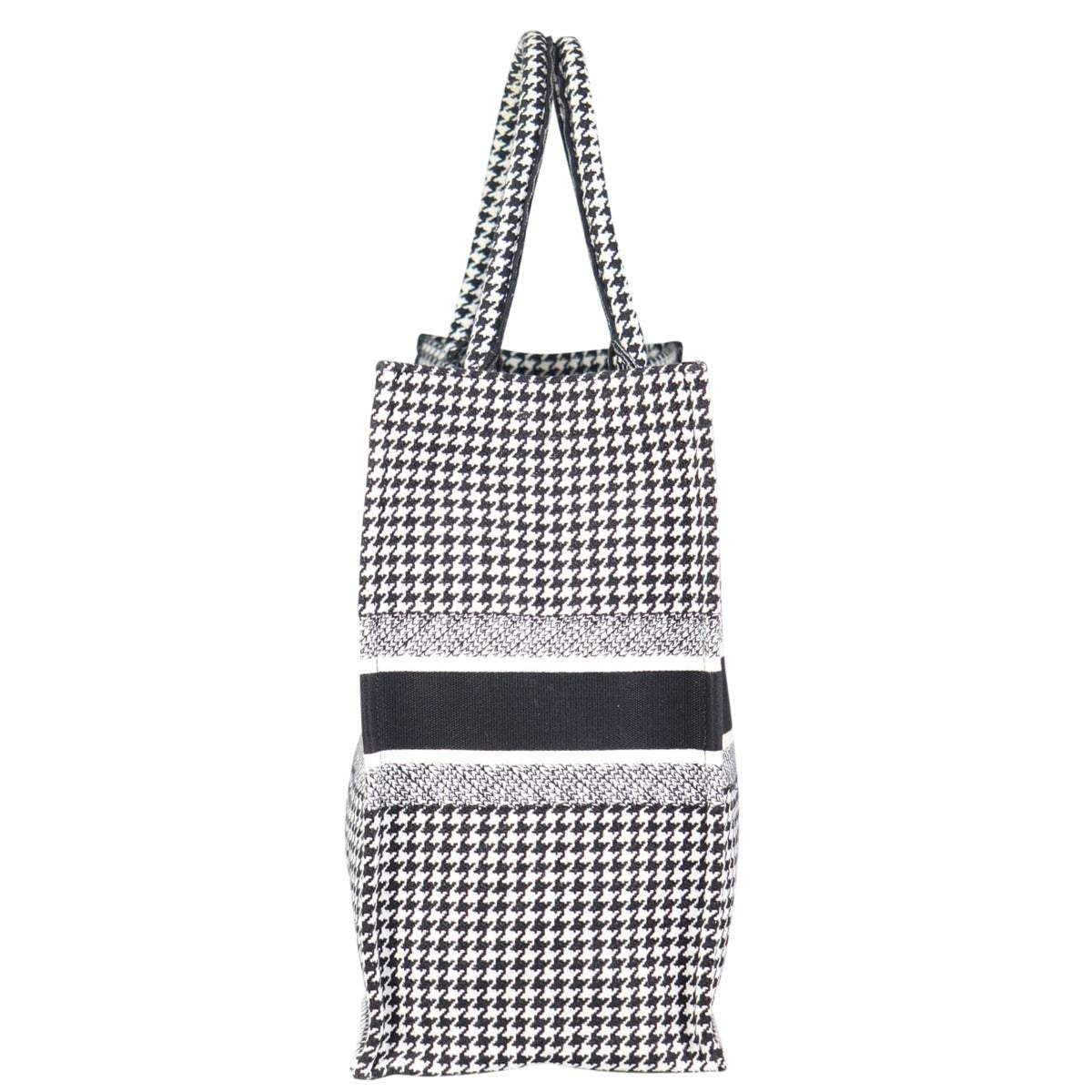 Dior Houndstooth Book Tote