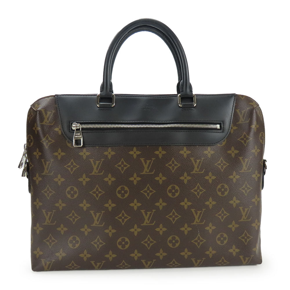 LOUIS VUITTON Business bag M54019 Monogram macacer Brown Porte Documan Jules PDJNM mens