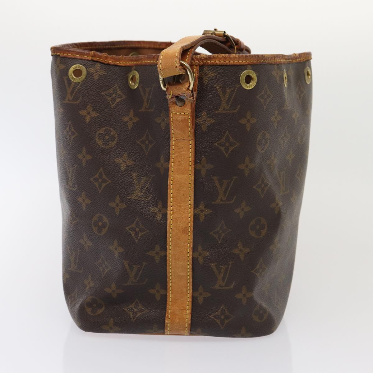 LOUIS VUITTON Monogram Petit Noe Shoulder Bag M42226 LV Auth 81392