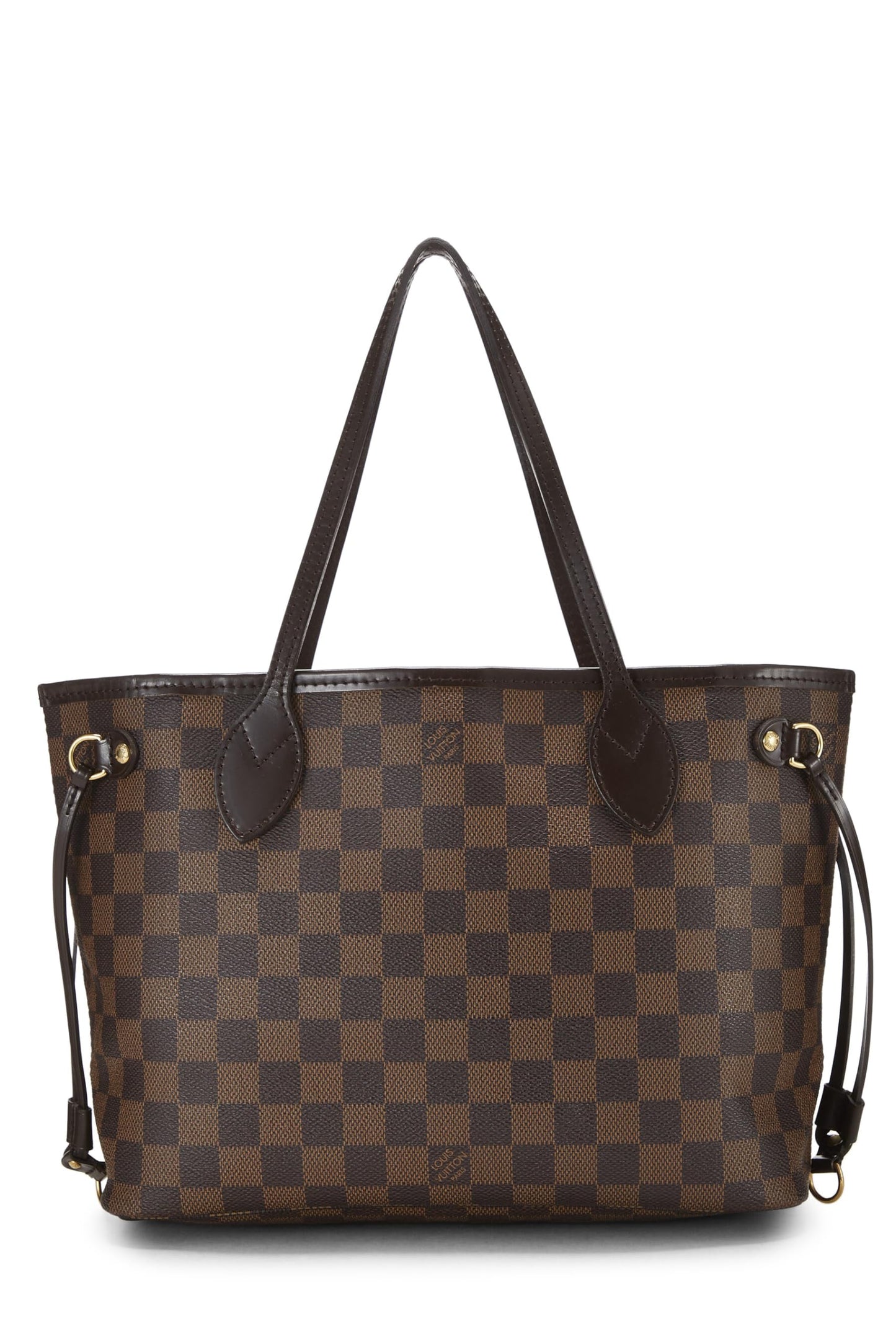 Louis Vuitton, Damier Ebene Neverfull PM, Brown