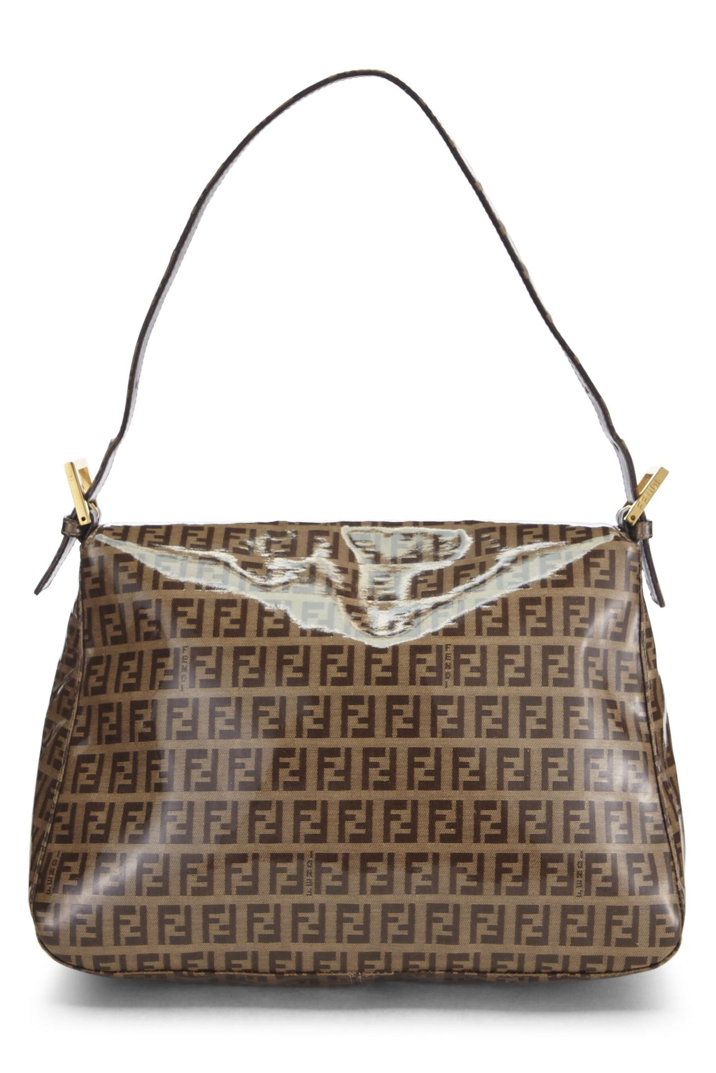 Fendi, Brown Zucchino Vinyl Mama, Brown