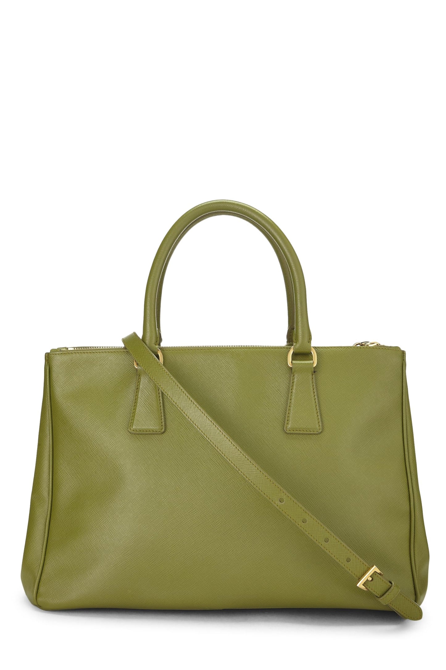 Prada, Green Saffiano Galleria Tote Medium, Green