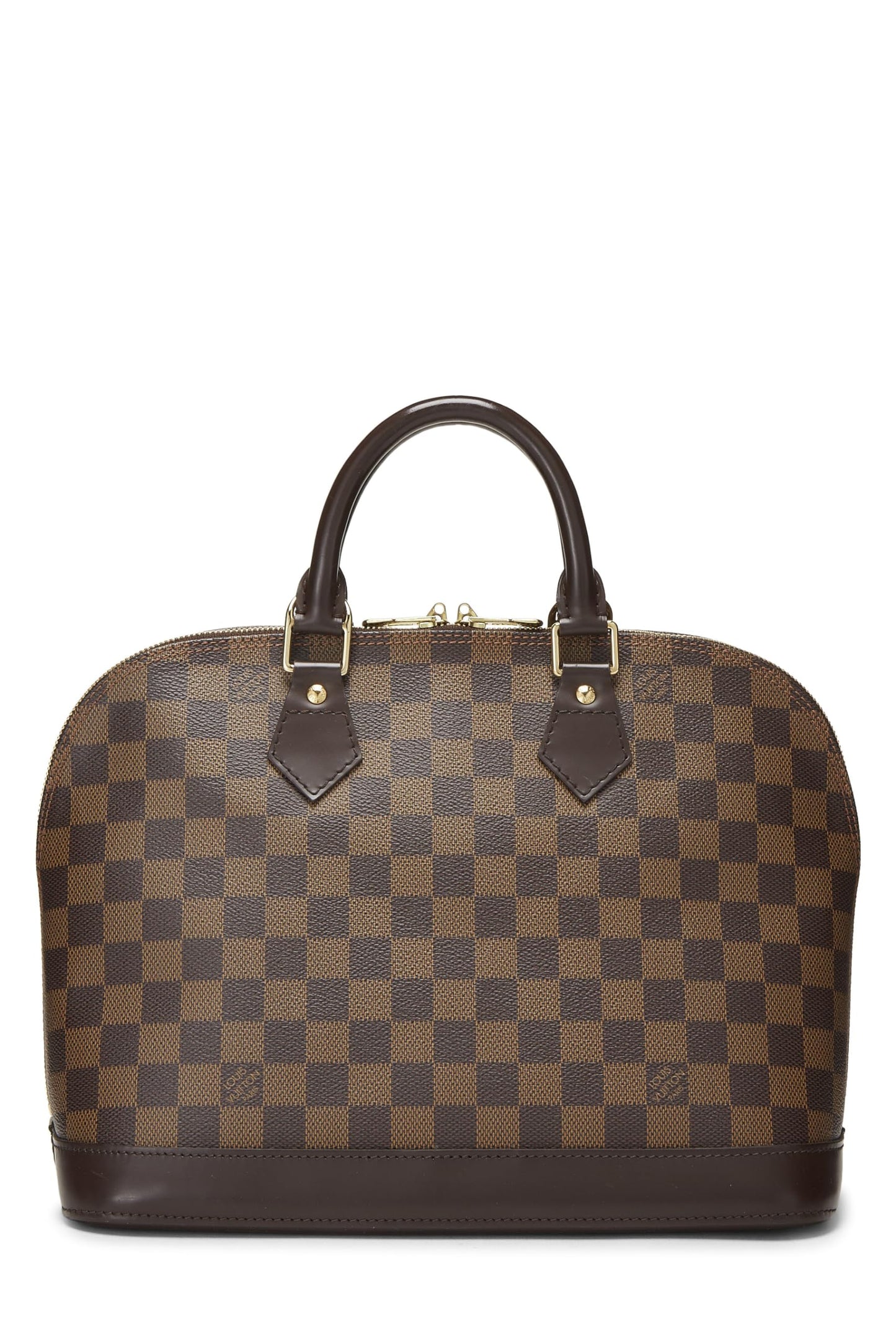 Louis Vuitton, Damier Ebene Alma PM, Brown