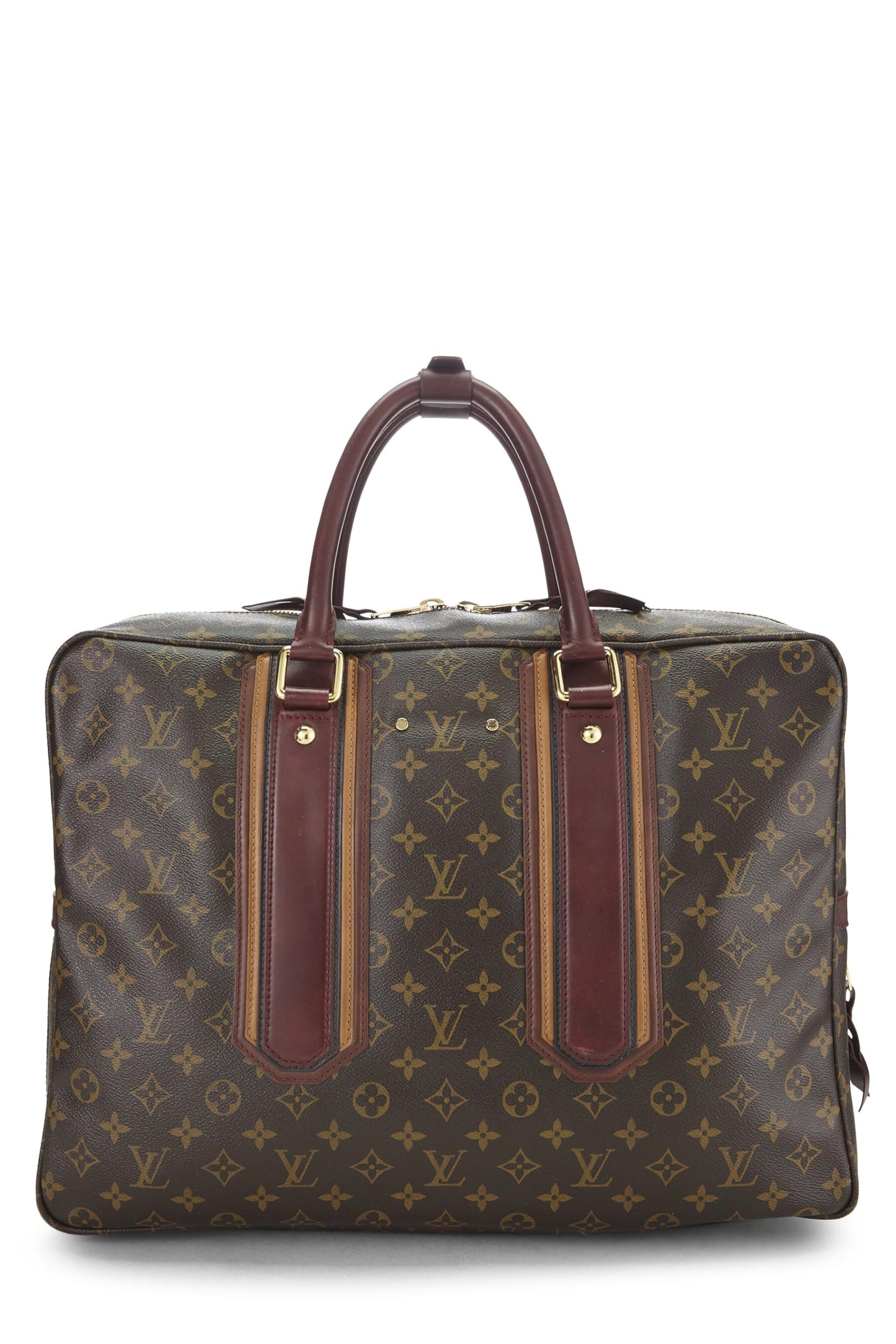 Louis Vuitton, Monogram Bequia Porte Documents, Brown