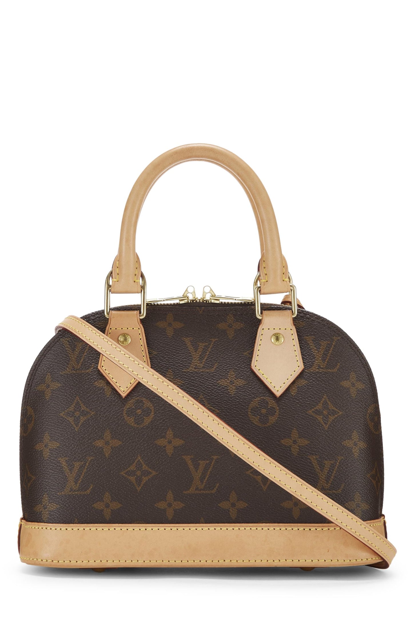 Louis Vuitton, Monogram Canvas Alma BB, Brown