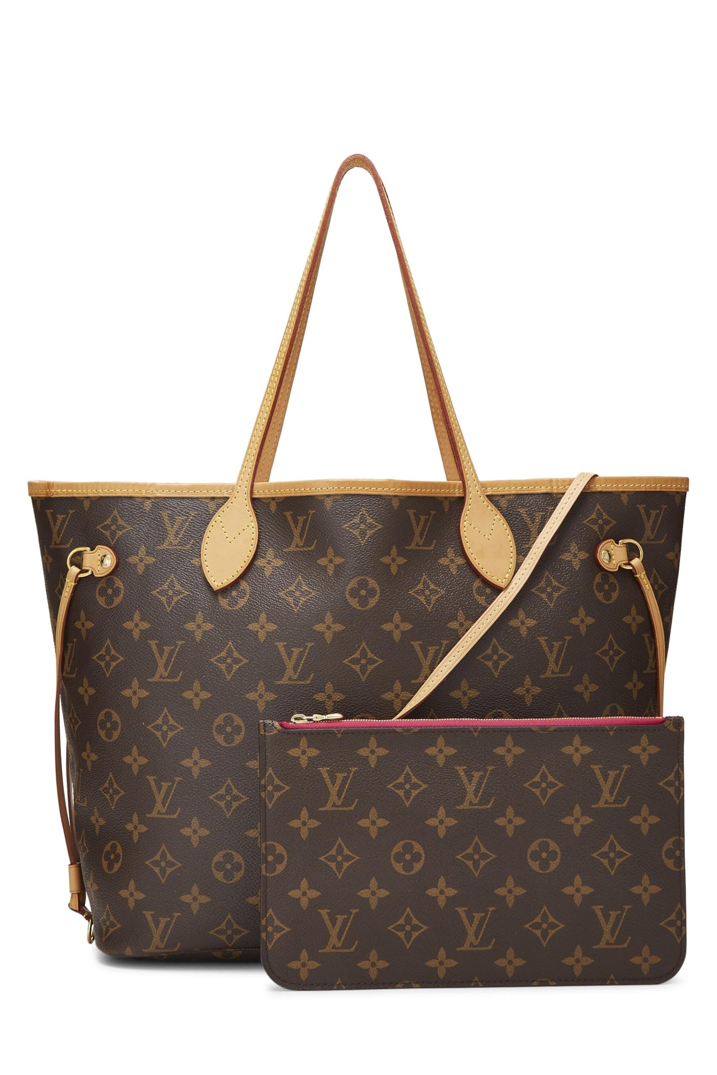 Louis Vuitton, Pink Monogram Canvas Neo Neverfull MM, Pink