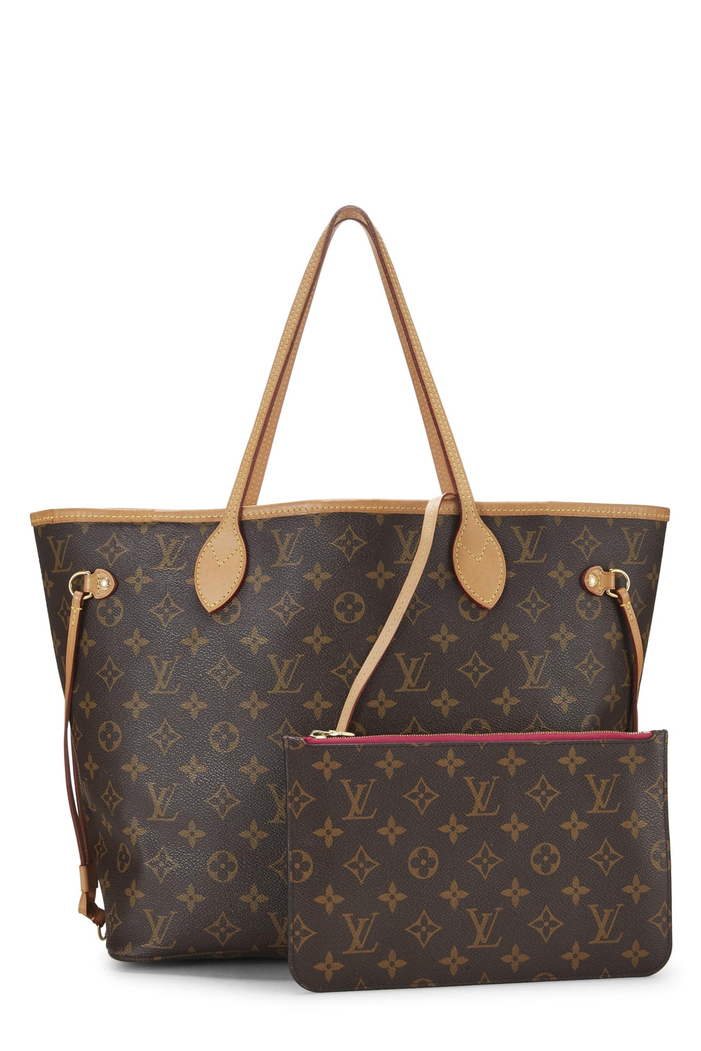 Louis Vuitton, Pink Monogram Canvas Neo Neverfull MM, Pink