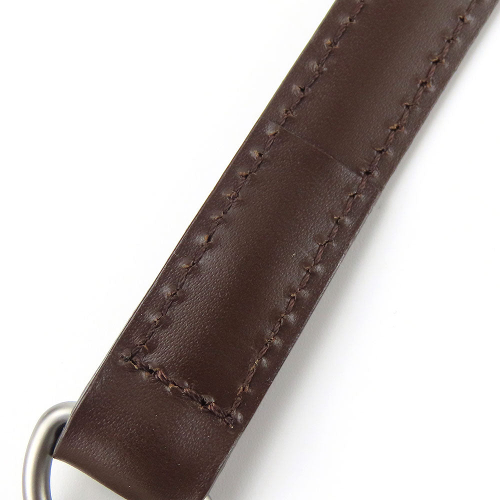 LOUIS VUITTON Shoulder strap leather Brown
