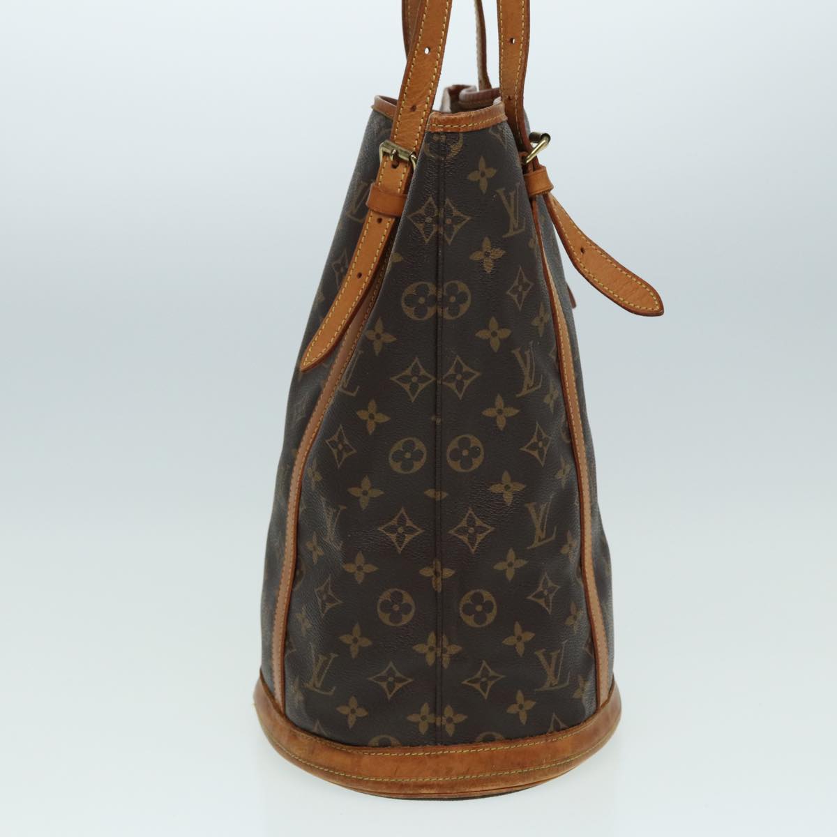 LOUIS VUITTON Monogram Bucket GM Shoulder Bag M42236 LV Auth 82464
