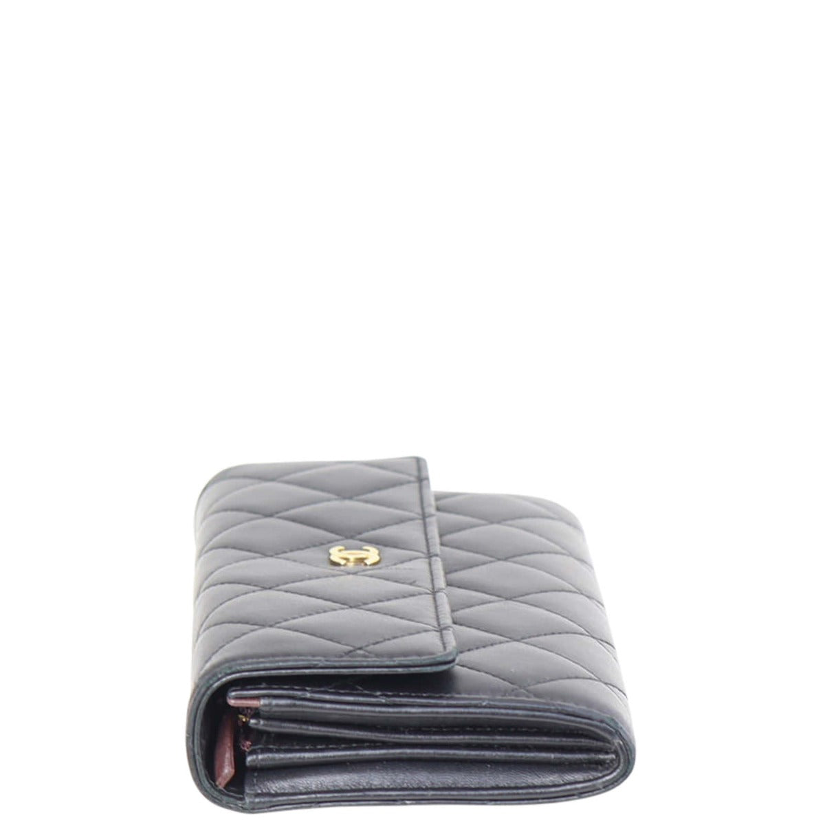 Chanel Classic Flap Long Wallet | Lambskin Gold Hardware