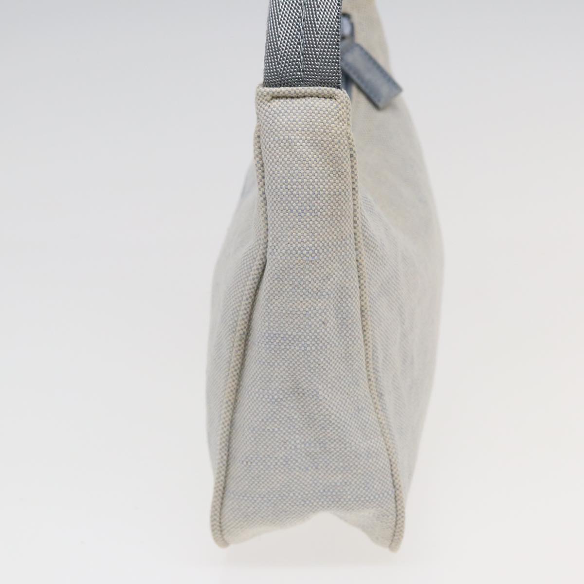 PRADA Sports Accessory Pouch Canvas Light Blue Auth Luxury Handbag