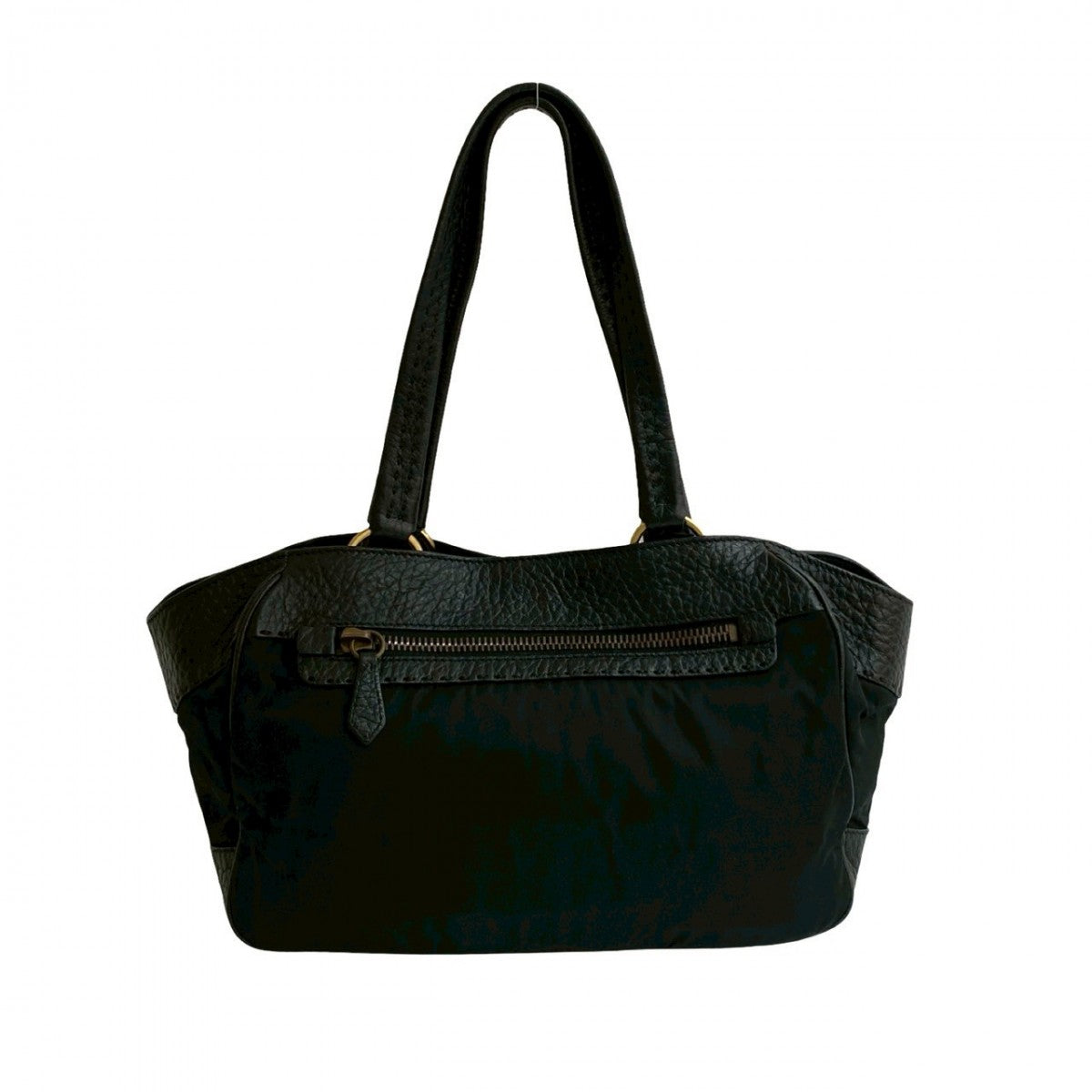 PRADA Shoulder Bag leather black - Style 10