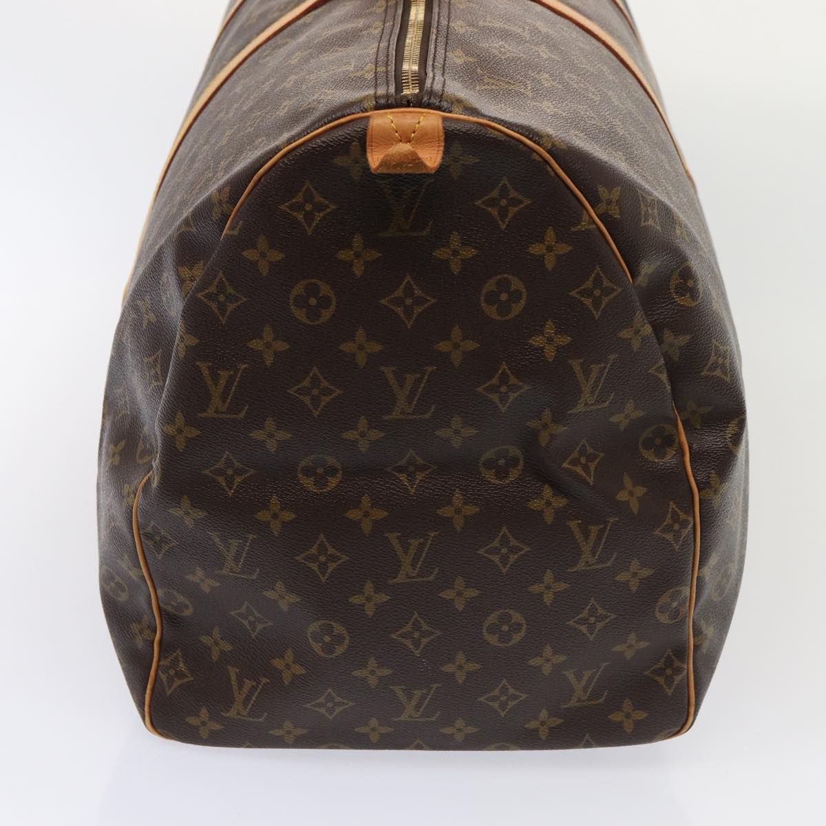 LOUIS VUITTON Monogram Keepall 60 Boston Bag LV Auth