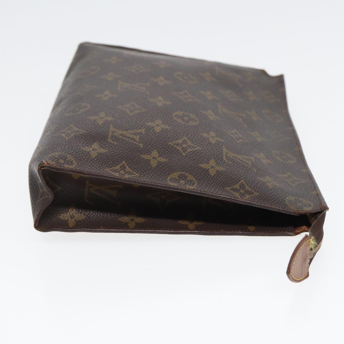 LOUIS VUITTON Monogram Poche Toilette 26 Pouch M47542 LV Auth 82993