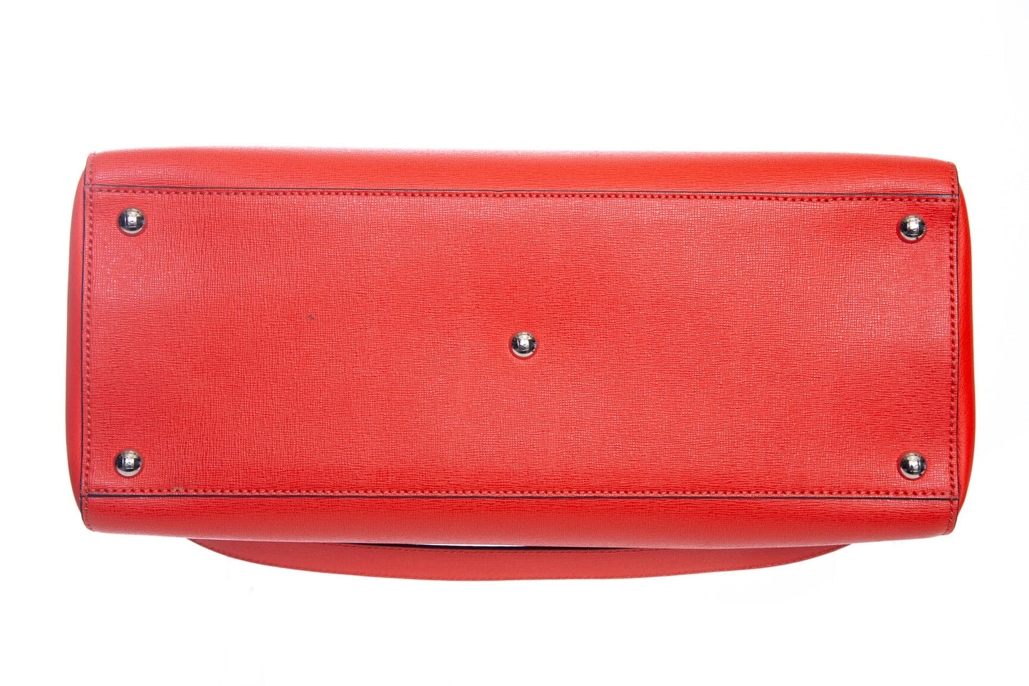 Fendi Coral Leather 2Jours Handbag