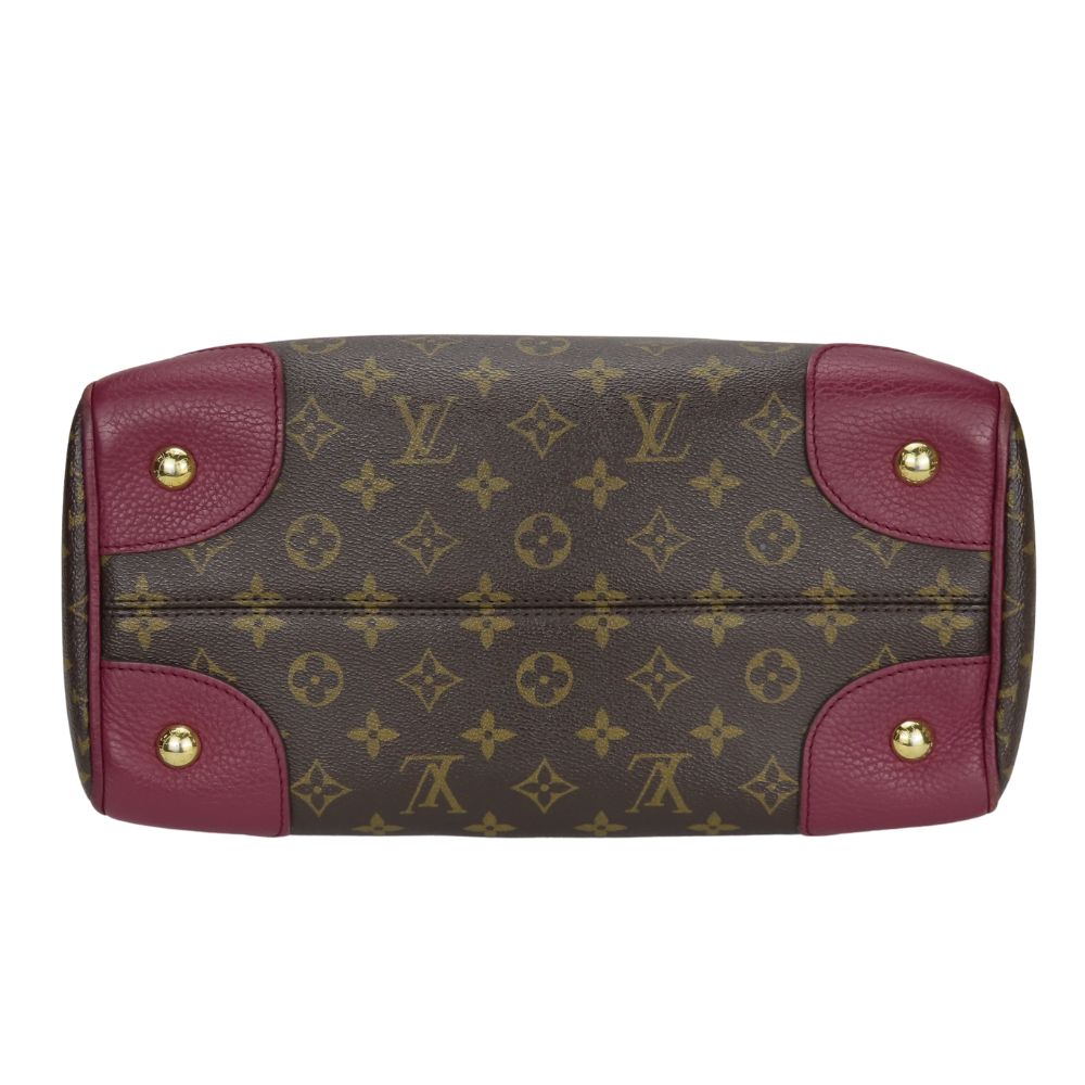 LOUIS VUITTON Handbag Monogram, Leather Brown Retiro Women