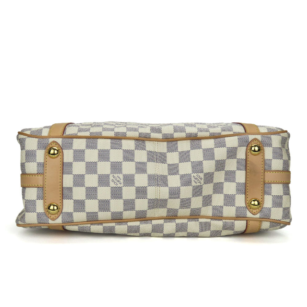 LOUIS VUITTON Tote Bag Damier Azur white Stresa PM
