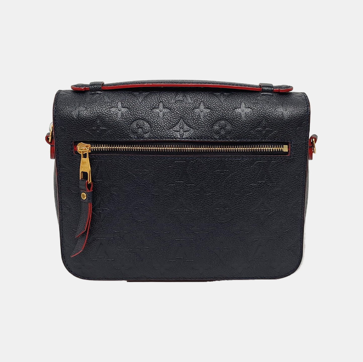 Louis Vuitton Pochette Métis Monogram Empreinte Leather Navy