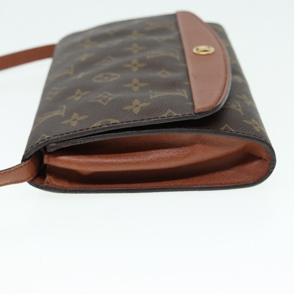 LOUIS VUITTON Monogram Bordeaux 24 Shoulder Bag LV Auth