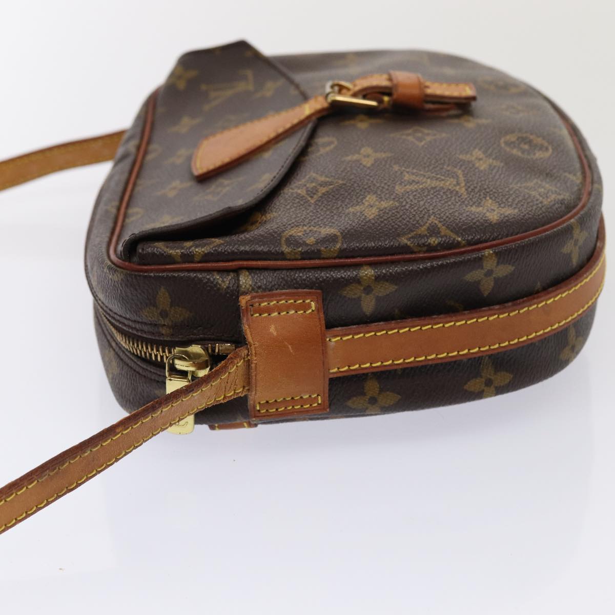 LOUIS VUITTON Monogram Jeune Fille MM Shoulder Bag LV Auth