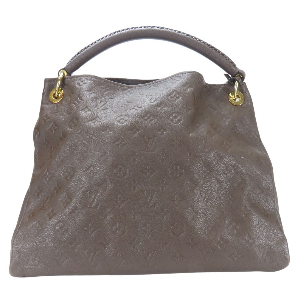 LOUIS VUITTON Shoulder Bag Monogram Ann Platt Dark brown ArtsyMM Women