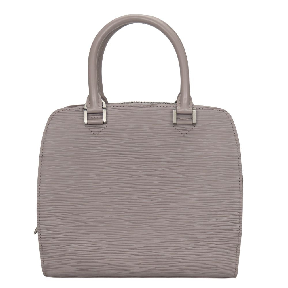 LOUIS VUITTON Handbag Epi Leather lilac Ponneuf Women