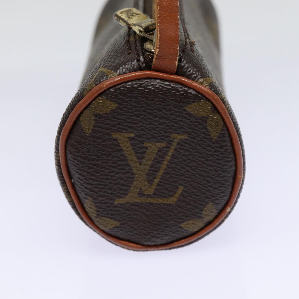 LOUIS VUITTON Monogram Papillon Pouch LV Auth 85410