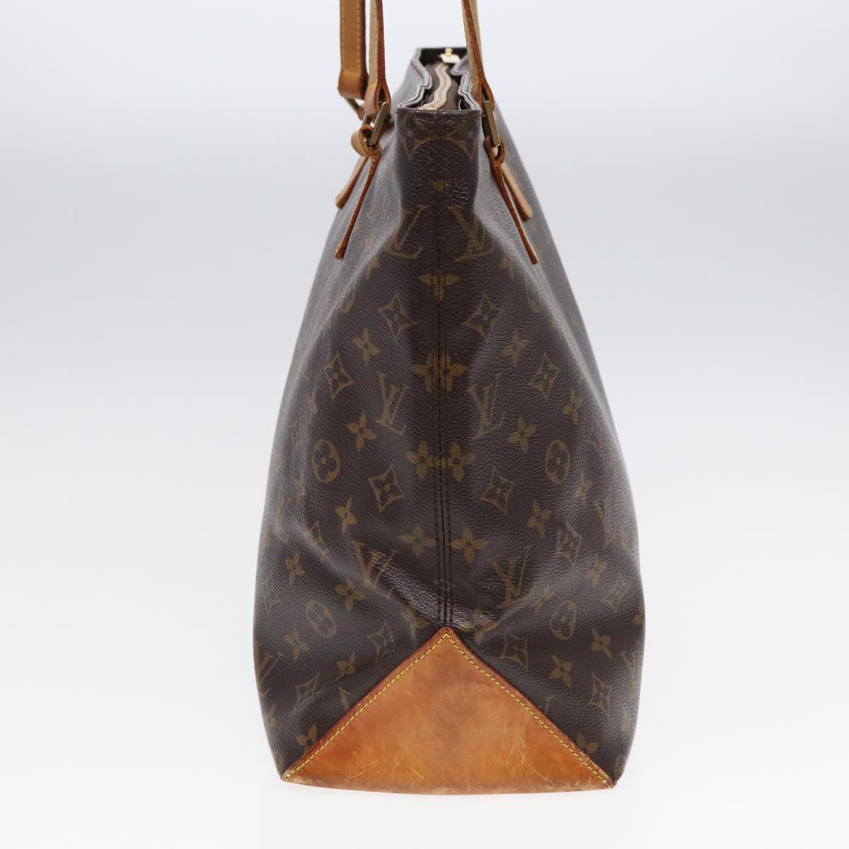 LOUIS VUITTON Monogram Cabas Mezzo Tote Bag LV Auth