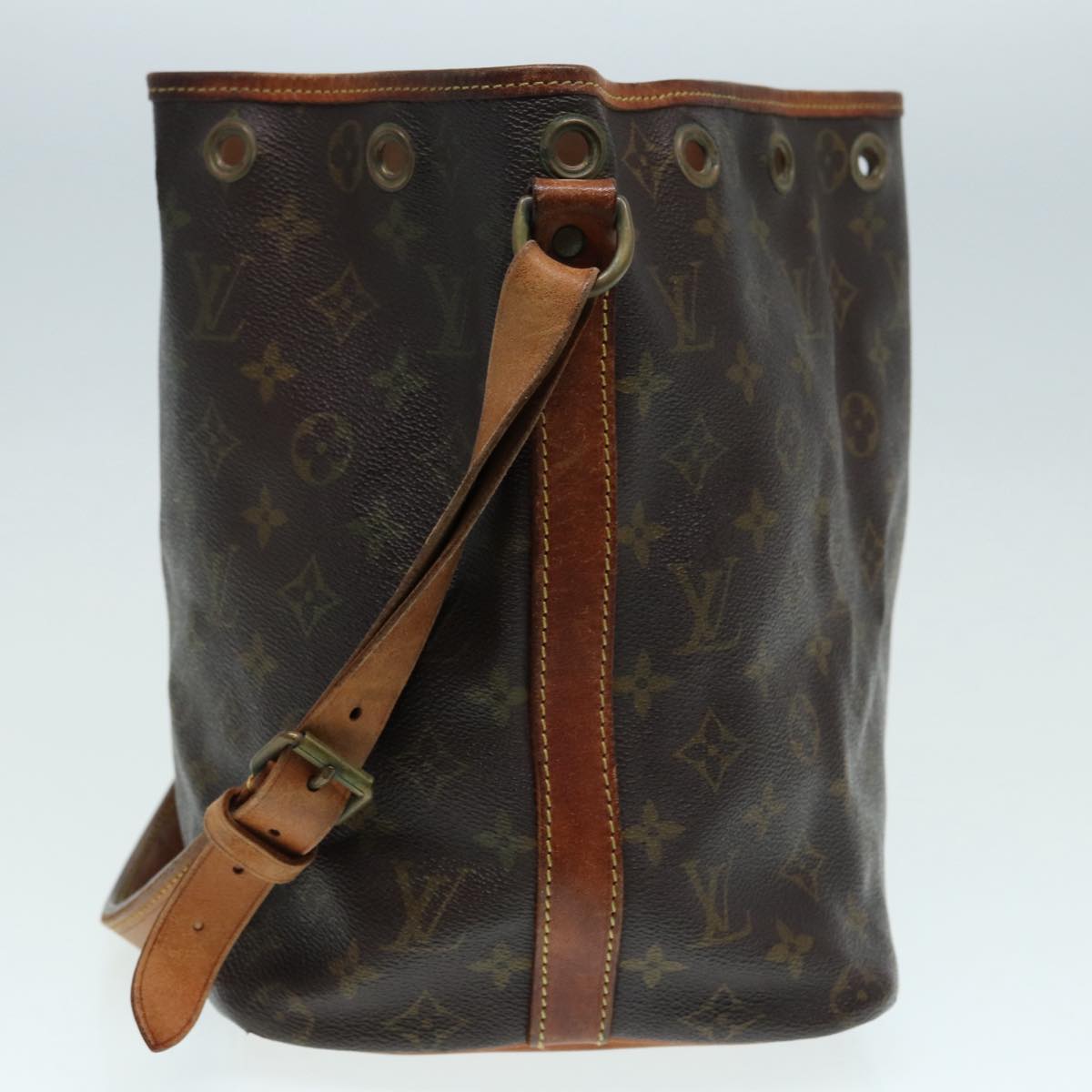 LOUIS VUITTON Monogram Petit Noe Shoulder Bag LV Auth