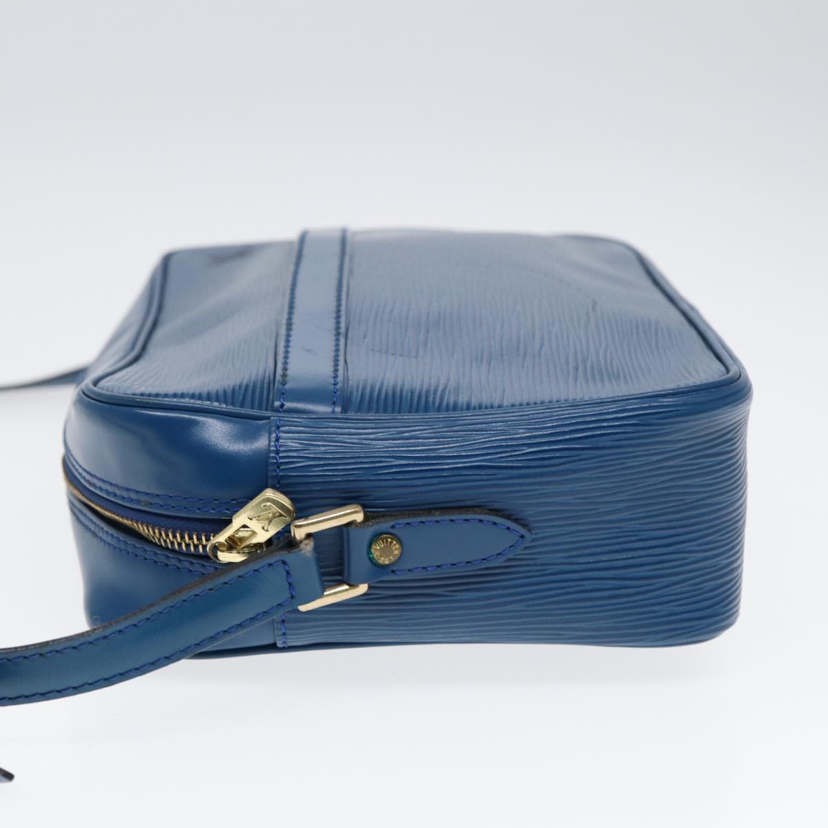 LOUIS VUITTON Epi Trocadero 27 Shoulder Bag Blue LV Auth