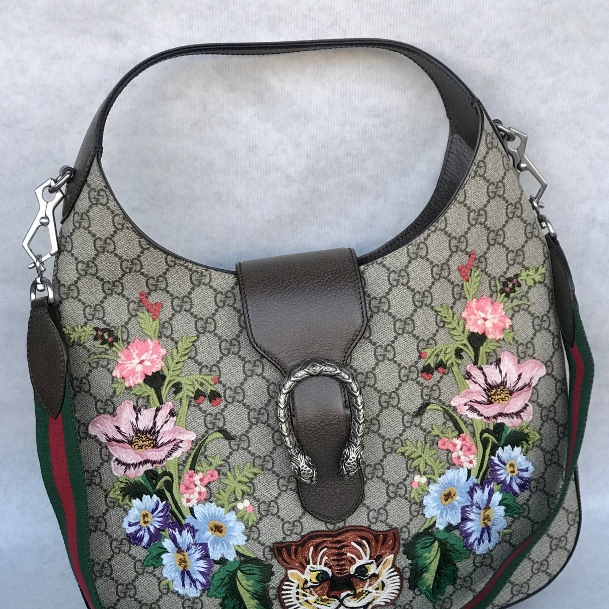 Gucci dionysus beige cloth handbag