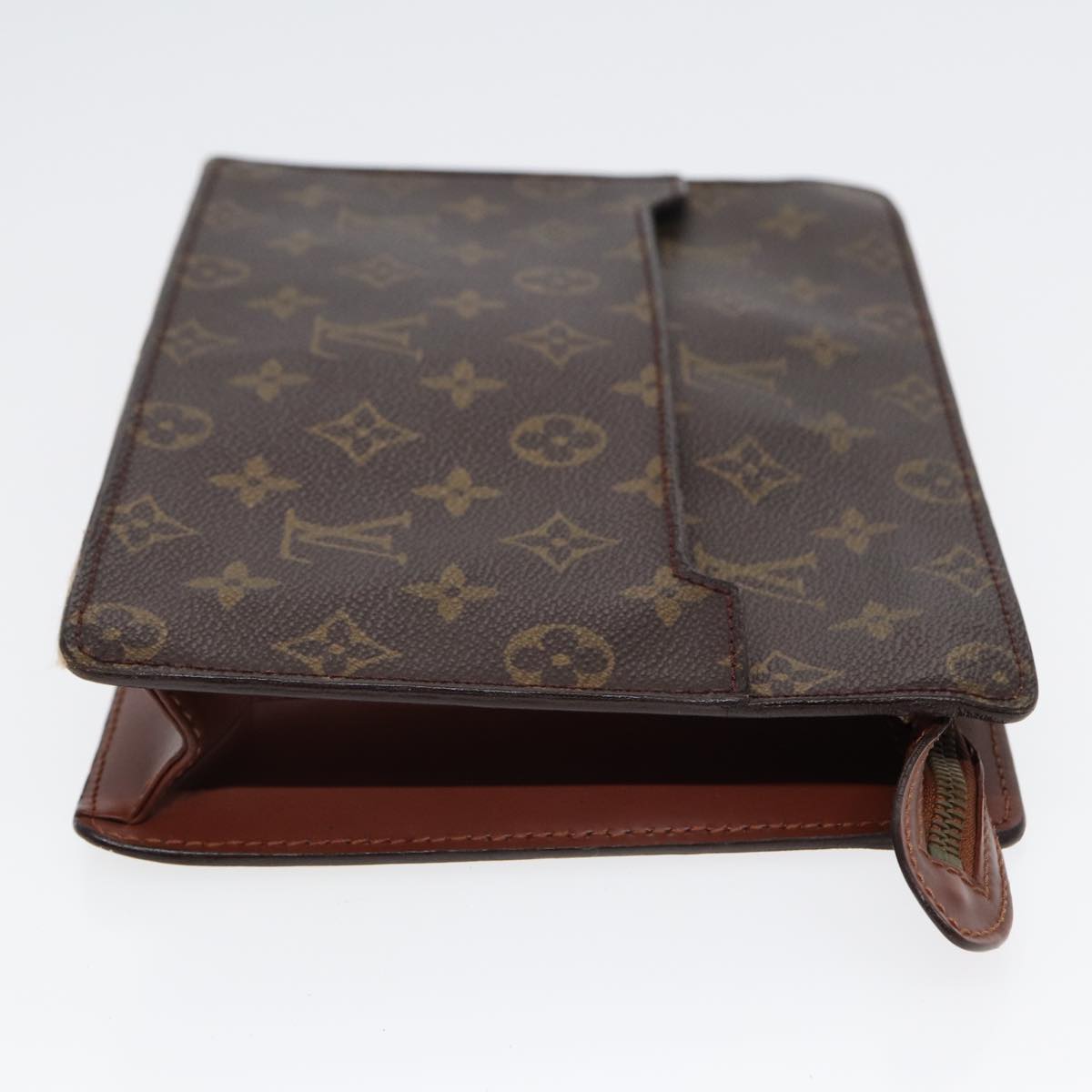 LOUIS VUITTON Monogram Pochette Homme Clutch Bag LV Auth