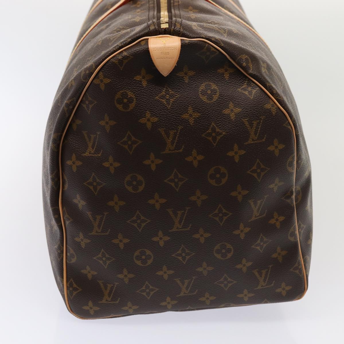 LOUIS VUITTON Monogram Keepall 55 Boston Bag LV Auth 87311A