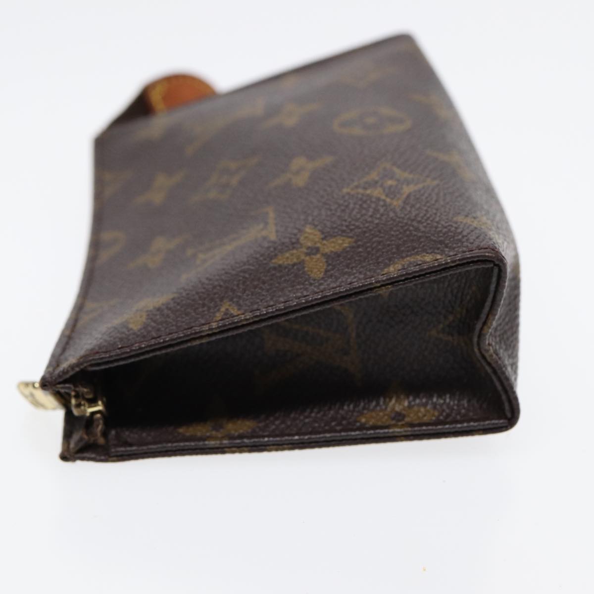 LOUIS VUITTON Monogram Poche Toilette 15 Pouch LV Auth
