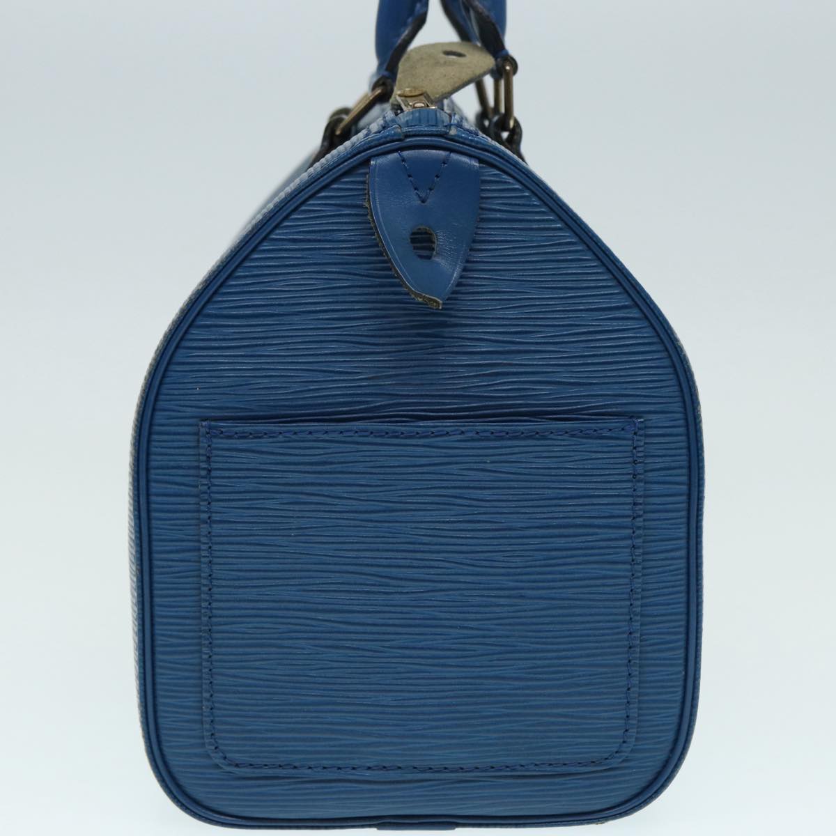 LOUIS VUITTON Epi Hand Bag Toledo Blue LV Auth