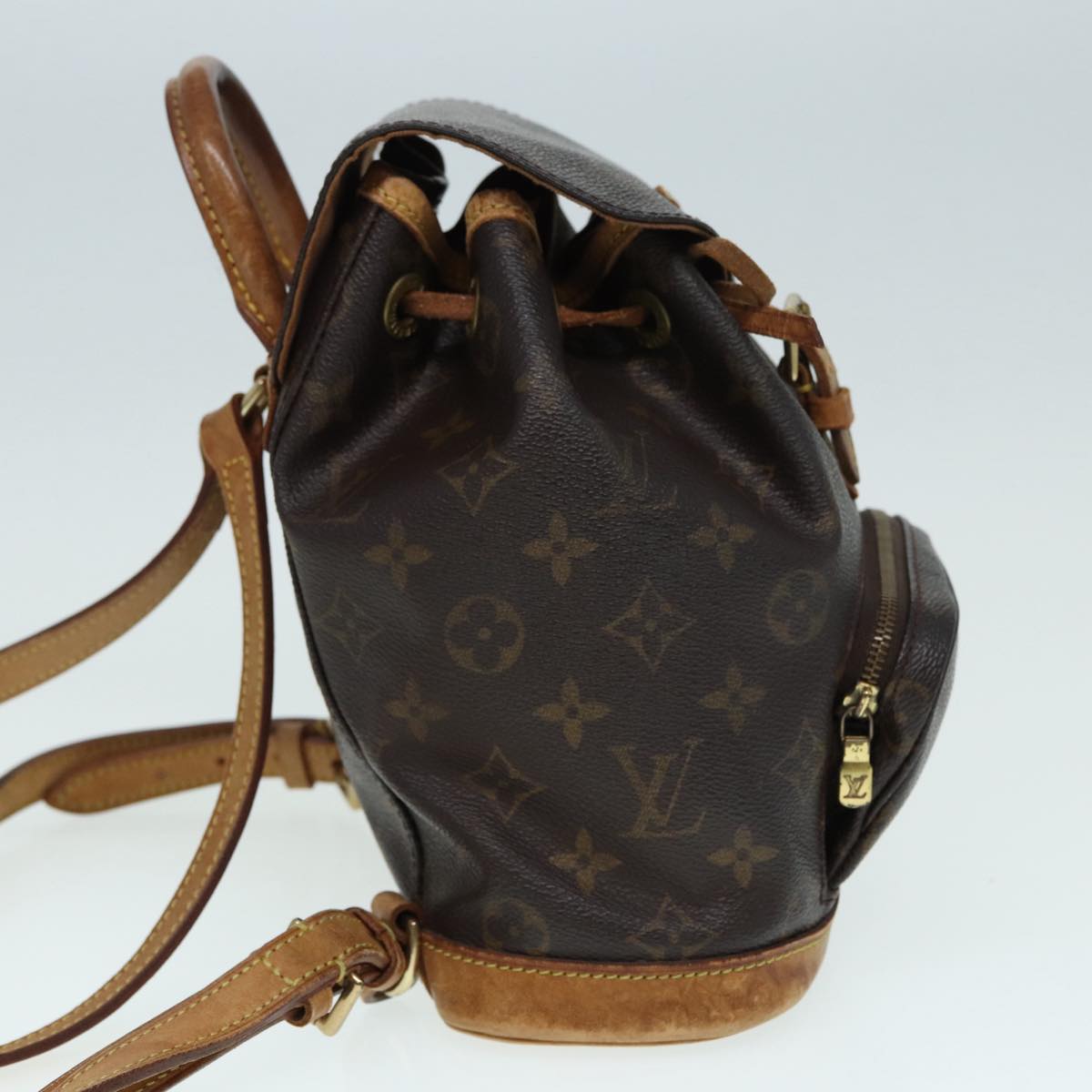 LOUIS VUITTON Monogram Montsouris PM Backpack LV Auth