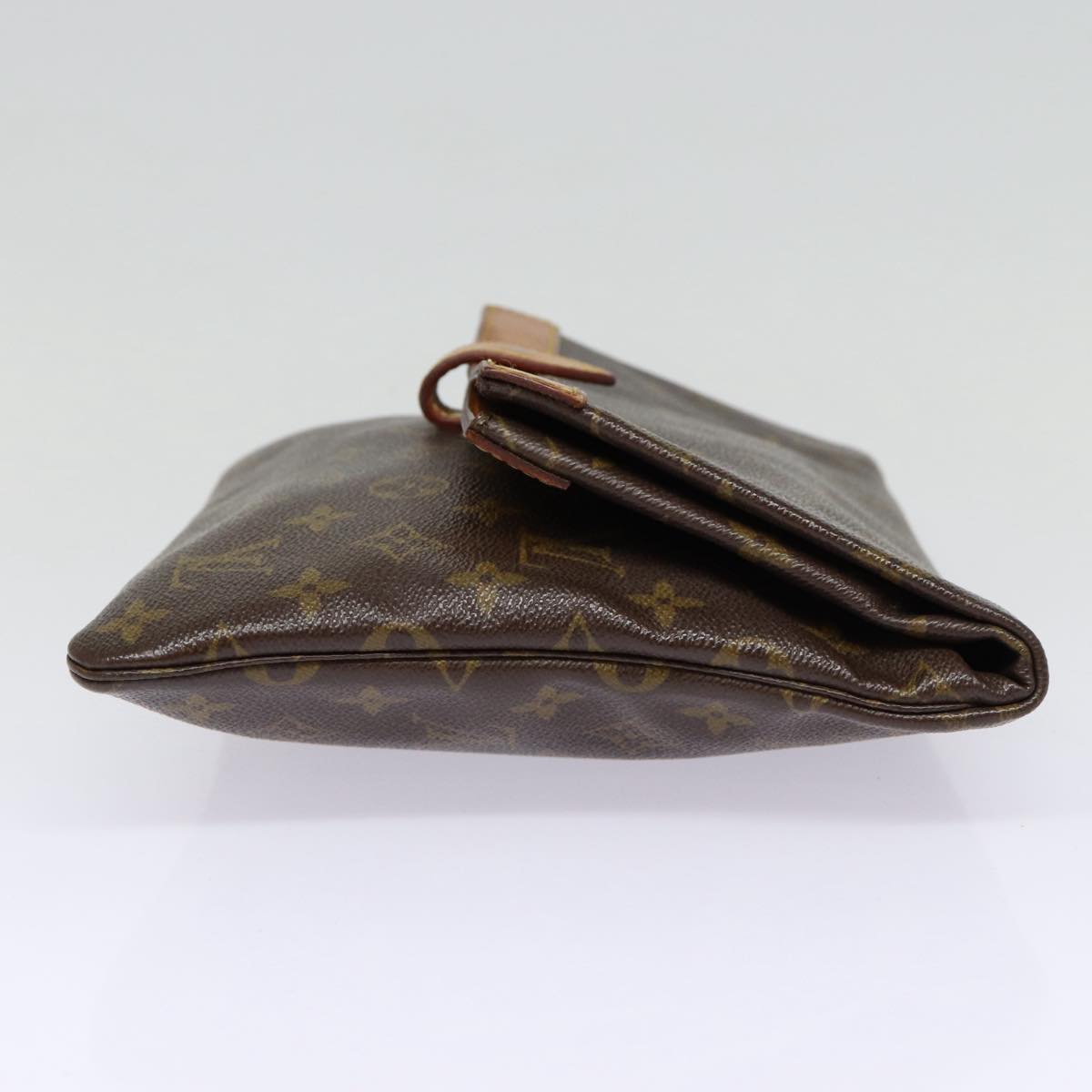 LOUIS VUITTON Monogram Pochette Priant Clutch Bag LV Auth