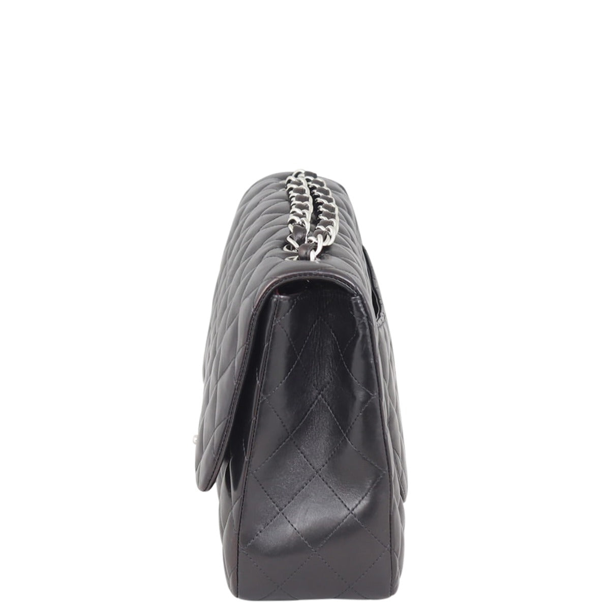 Chanel Classic Single Flap Jumbo | Lambskin Silver Hardware