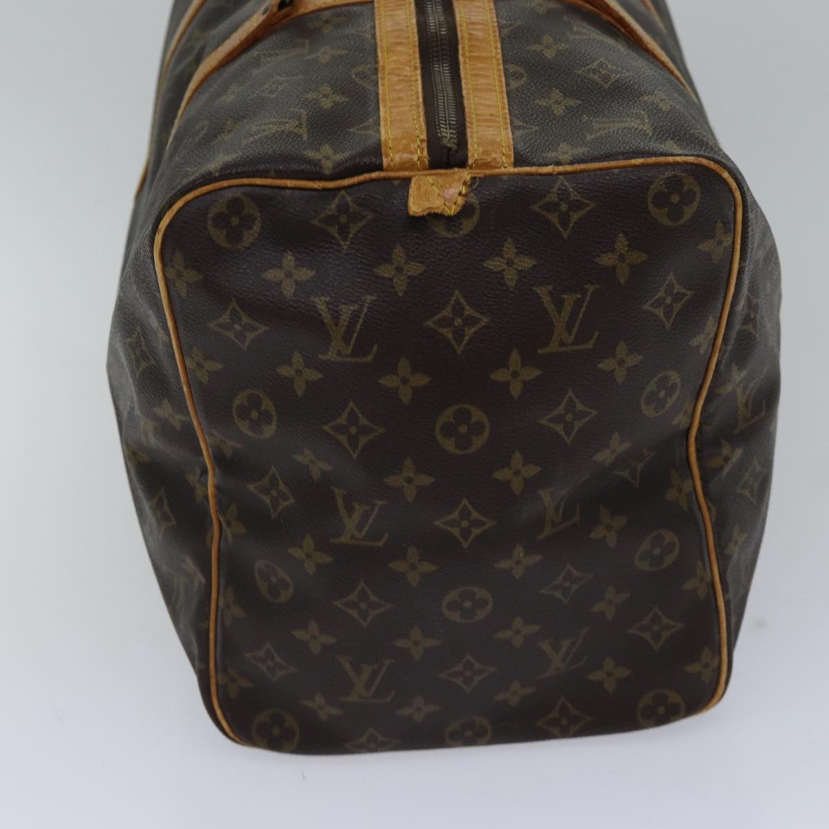 LOUIS VUITTON Monogram Sac Souple 45 Boston Bag M41624 LV Auth 88374