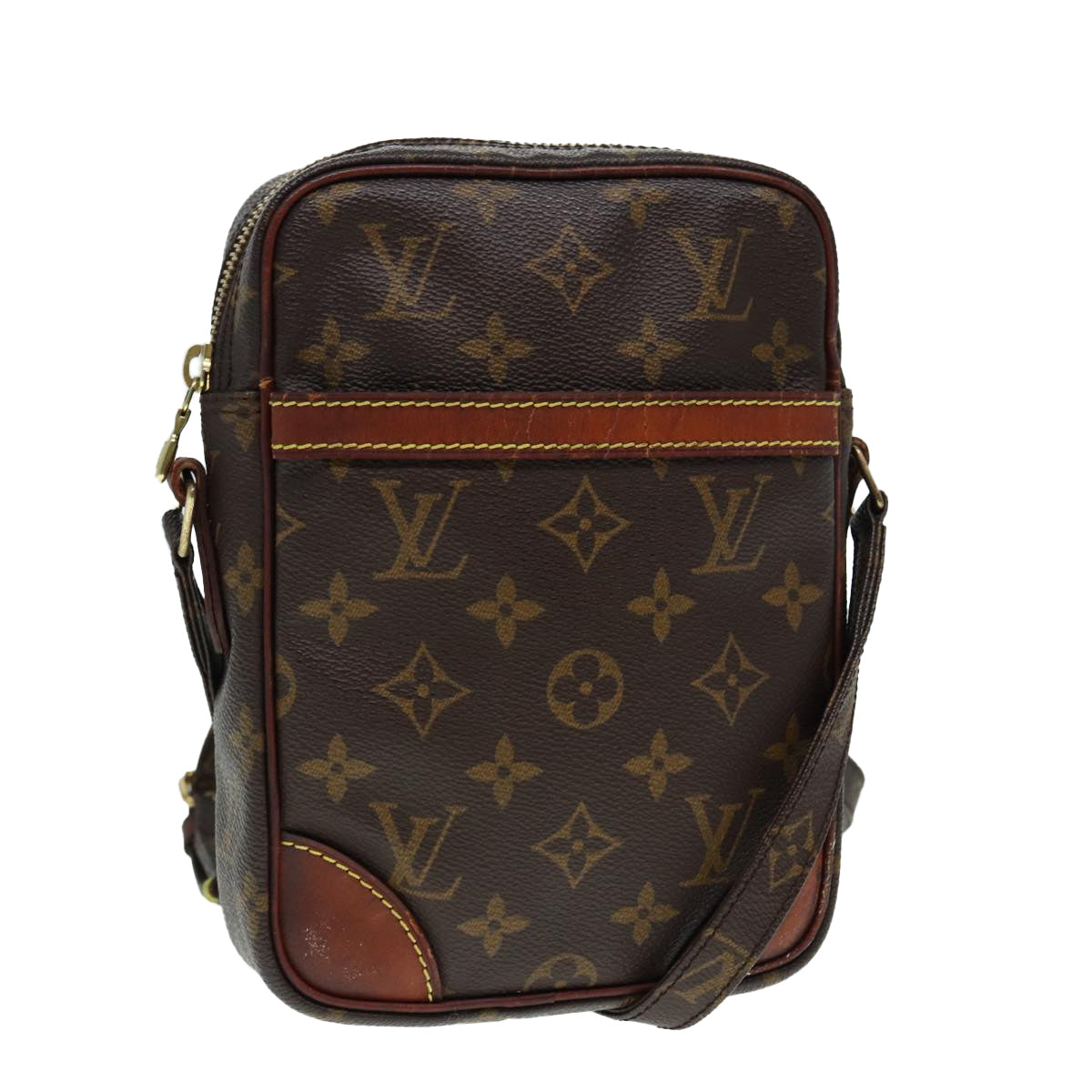 LOUIS VUITTON Monogram Danube Shoulder Bag M45266 LV Auth 88419