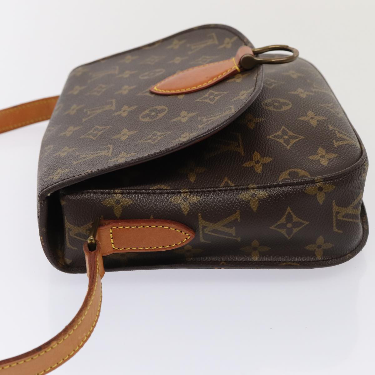 LOUIS VUITTON Monogram Saint Cloud GM Shoulder Bag M51242 LV Auth 88682