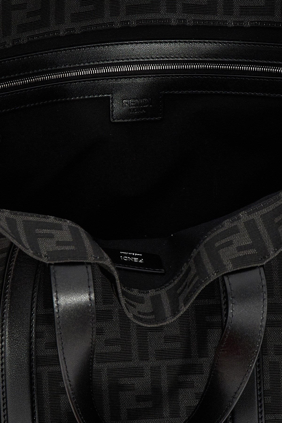 Fendi Men Ff Jacquard Shopper