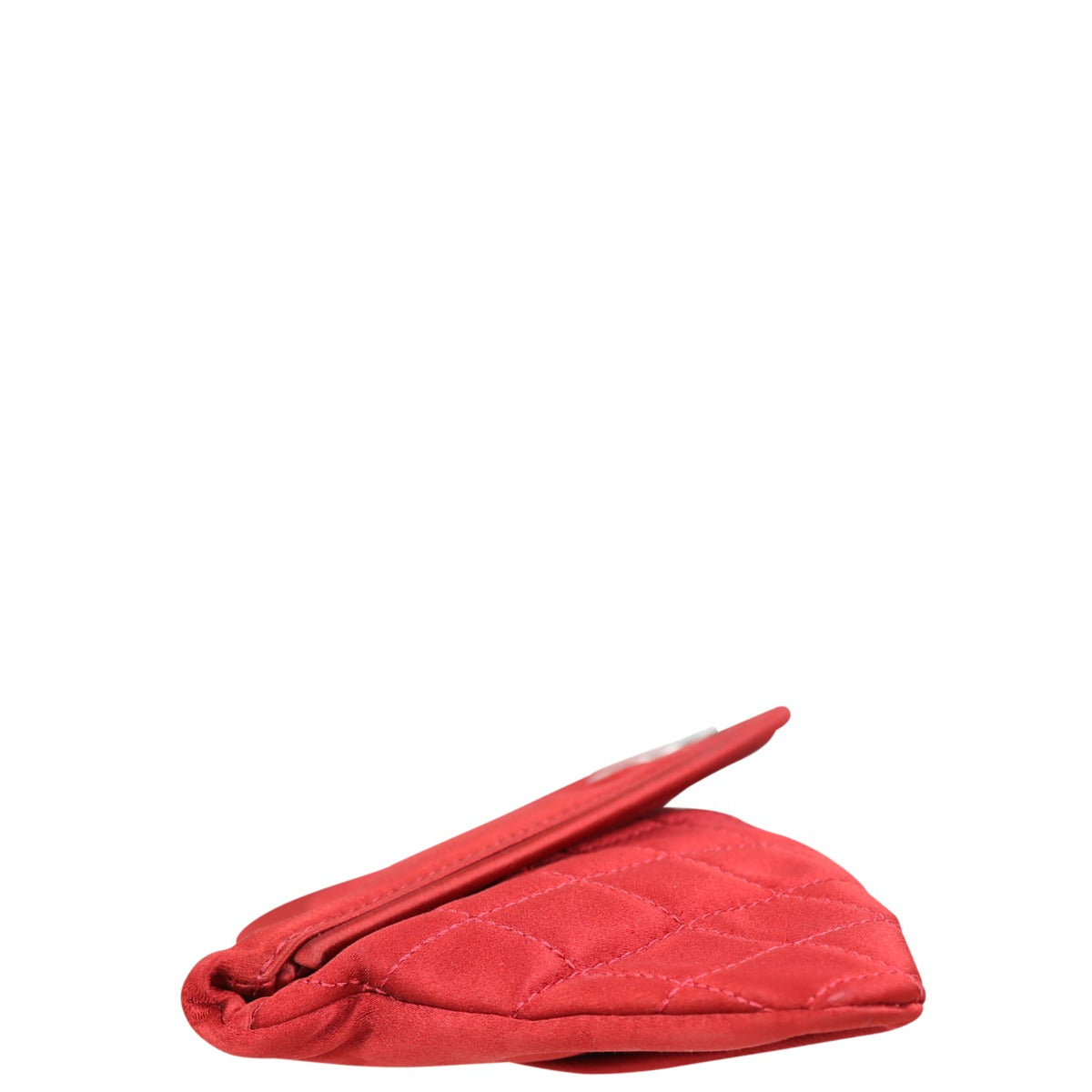 Chanel Satin Half Moon Clutch