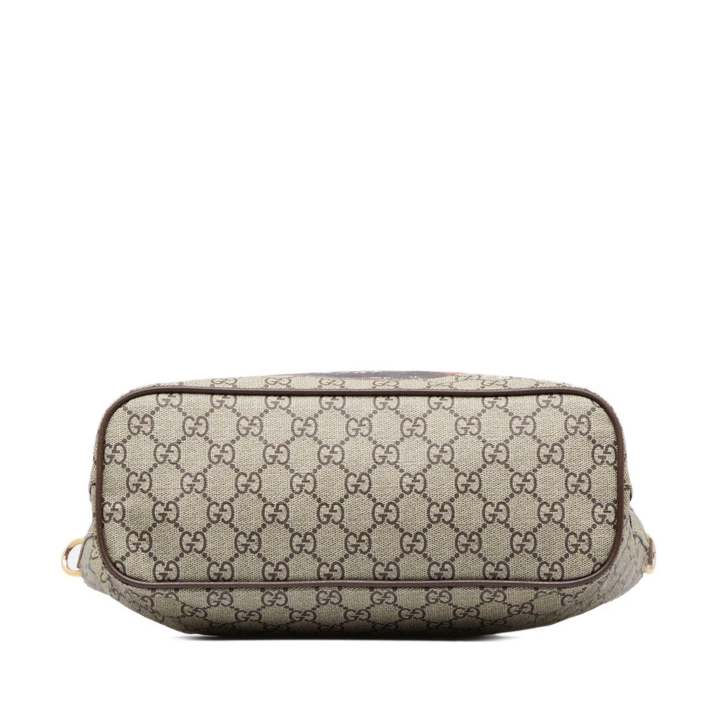 Gucci Leather Canvas Handbag